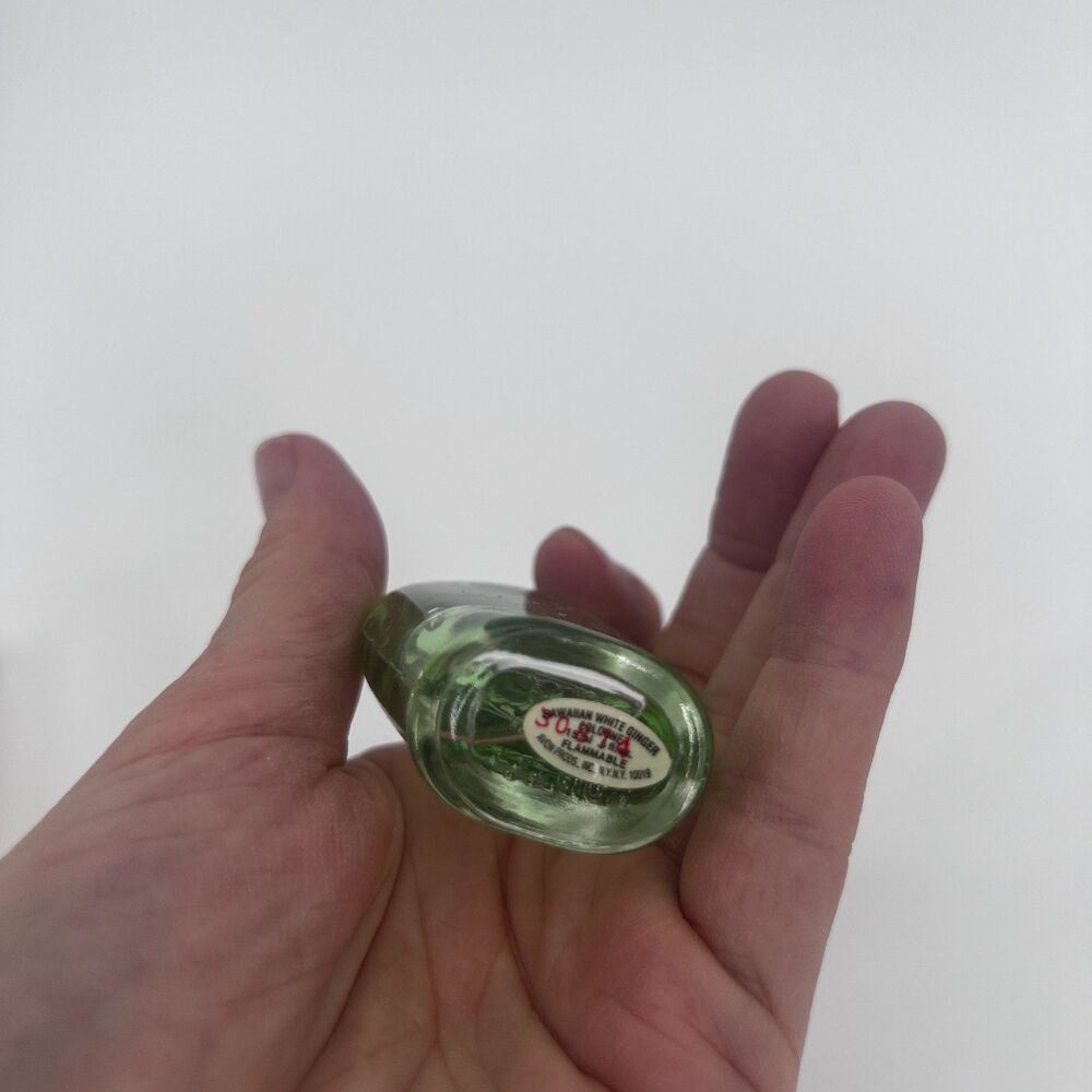 Avon Hawaiian White Ginger Mini Cologne Splash Fragrance Scent Perfume 15ml 1993 - Picture 5 of 7